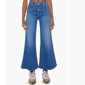 MOTHER The Twister Ankle Flare Jeans Across the Finish Line Size 26